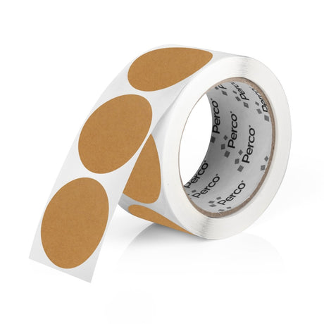 2 - Inch Round Circle Dot Sticker Labels with Strong and Permanent Adhesive - 500 Labels per Roll - Vibrant Colors - Store Supplies