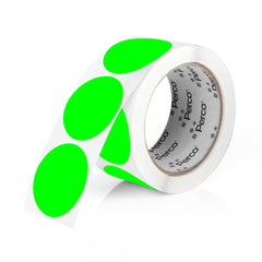 2-Inch Round Circle Dot Sticker Labels with Strong and Permanent Adhesive - 500 Labels per Roll - Vibrant Colors