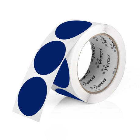 2 - Inch Round Circle Dot Sticker Labels with Strong and Permanent Adhesive - 500 Labels per Roll - Vibrant Colors - Store Supplies