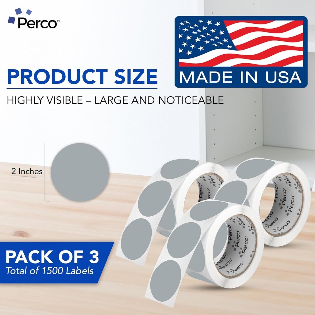 2 Inch Round Sticker Labels - Store Supplies