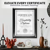 2 - Inch Serrated Edge Sticker Labels - Metallic Silver 1 Roll