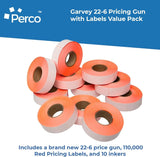 2212 Pricing Labels for Garvey 22 - 6/22 - 7/22 - 8 Price Gun - Store Supplies