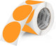 3 - Inch Round Circle Dot Sticker Labels with Strong and Permanent Adhesive - 500 Labels per Roll - Vibrant Colors - Made in USA - Store Supplies