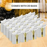 RACHELLE'S Paper Gift Bag Assortment - Perfect for Birthdays, Father's Day, Parties, Holidays, and More (Black, Silver and Gold)