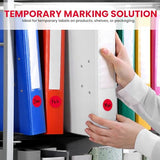 Perco 1-Inch Round Circle Dot Sticker Labels with Removable Adhesive