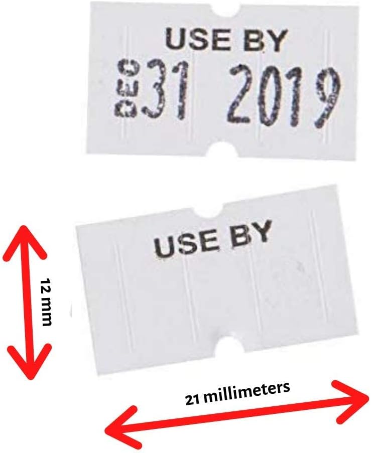 Date Labels for Perco 1 Line Date Guns
