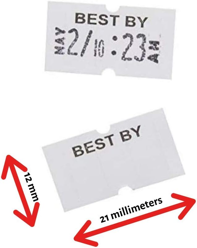 Date Labels for Perco 1 Line Date Guns