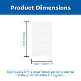 Monarch 1153 Pricing Labels