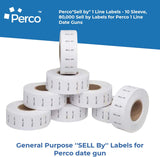 Date Labels for Perco 1 Line Date Guns