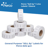 Date Labels for Perco 1 Line Date Guns