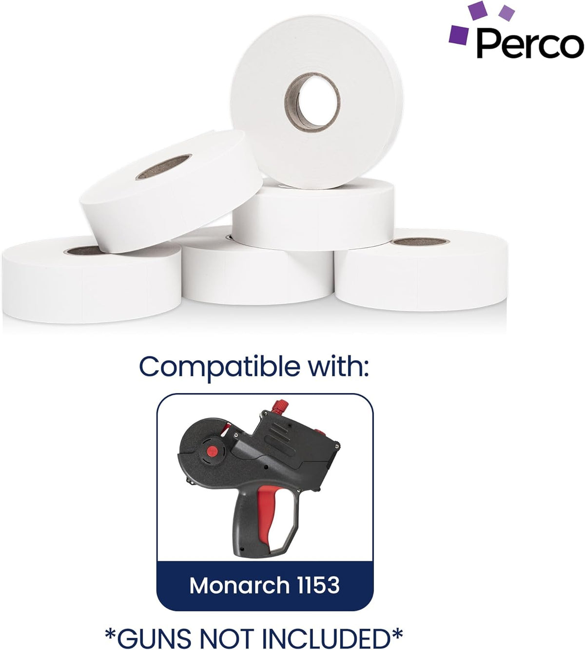 Perco Price Labels for Monarch 1153 Price Labeler