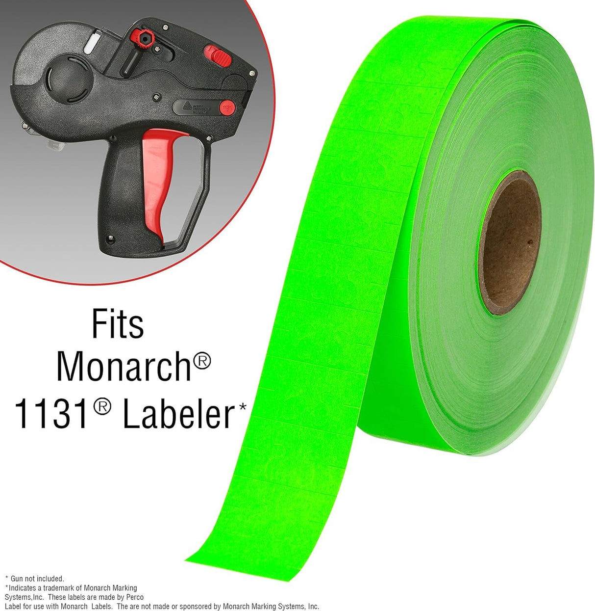 Pricing Labels for Monarch 1131 Price Gun