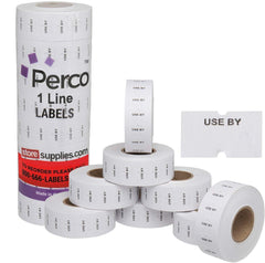 Date Labels for Perco 1 Line Date Guns