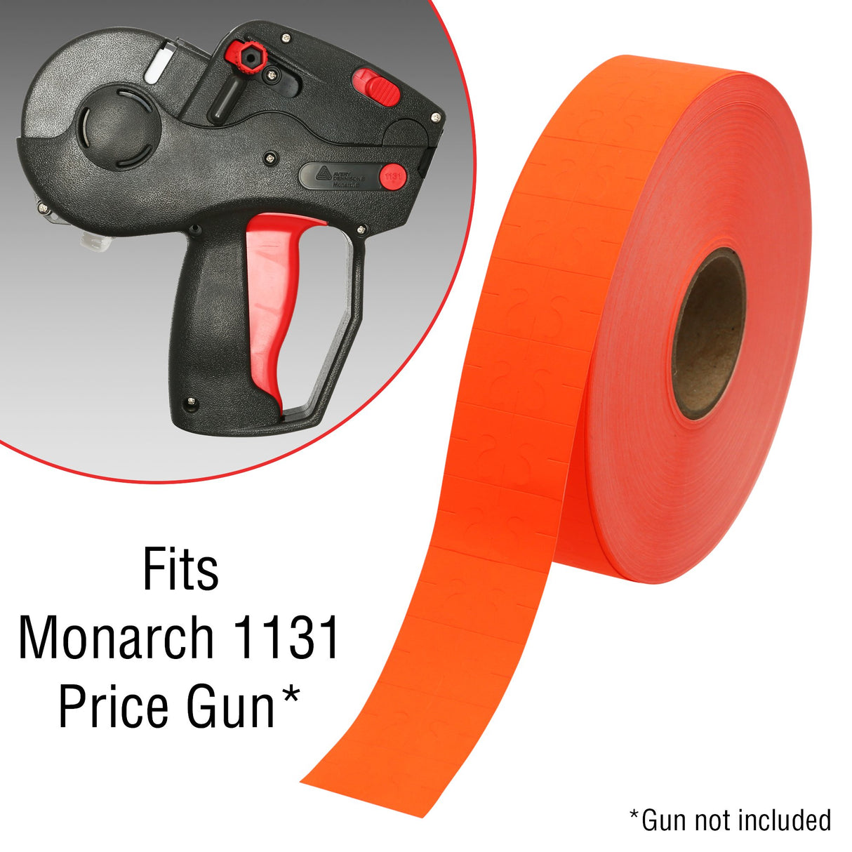 Pricing Labels for Monarch 1131 Price Gun