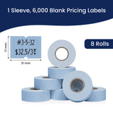 Perco 2 Line Labels - Blank Price and Date Gun Labels for Perco 2 Line Price and Date Guns - Made in USA
