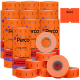 Perco 2 Line Labels - Blank Price and Date Gun Labels for Perco 2 Line Price and Date Guns - Made in USA