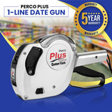 Perco Plus 1-Line Labeler Gun with Labels Kit