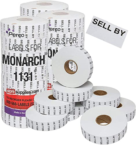 Date Labels for Monarch 1131 - Store Supplies