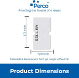 Date Labels for Perco 1 Line Date Guns - Store Supplies