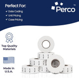 Date Labels for Perco 2 Line Date Guns - Store Supplies