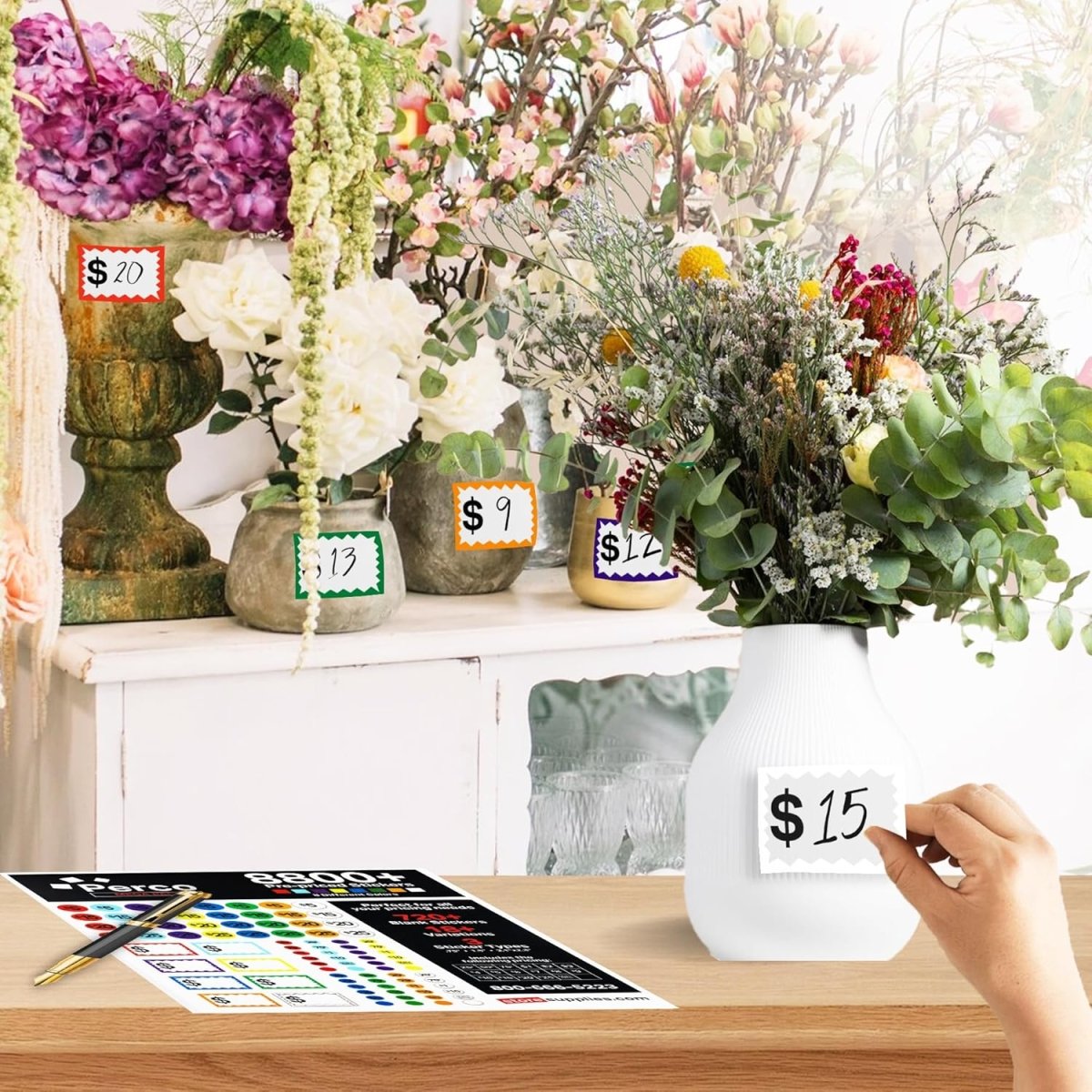 Garage Sale Stickers - Store Supplies