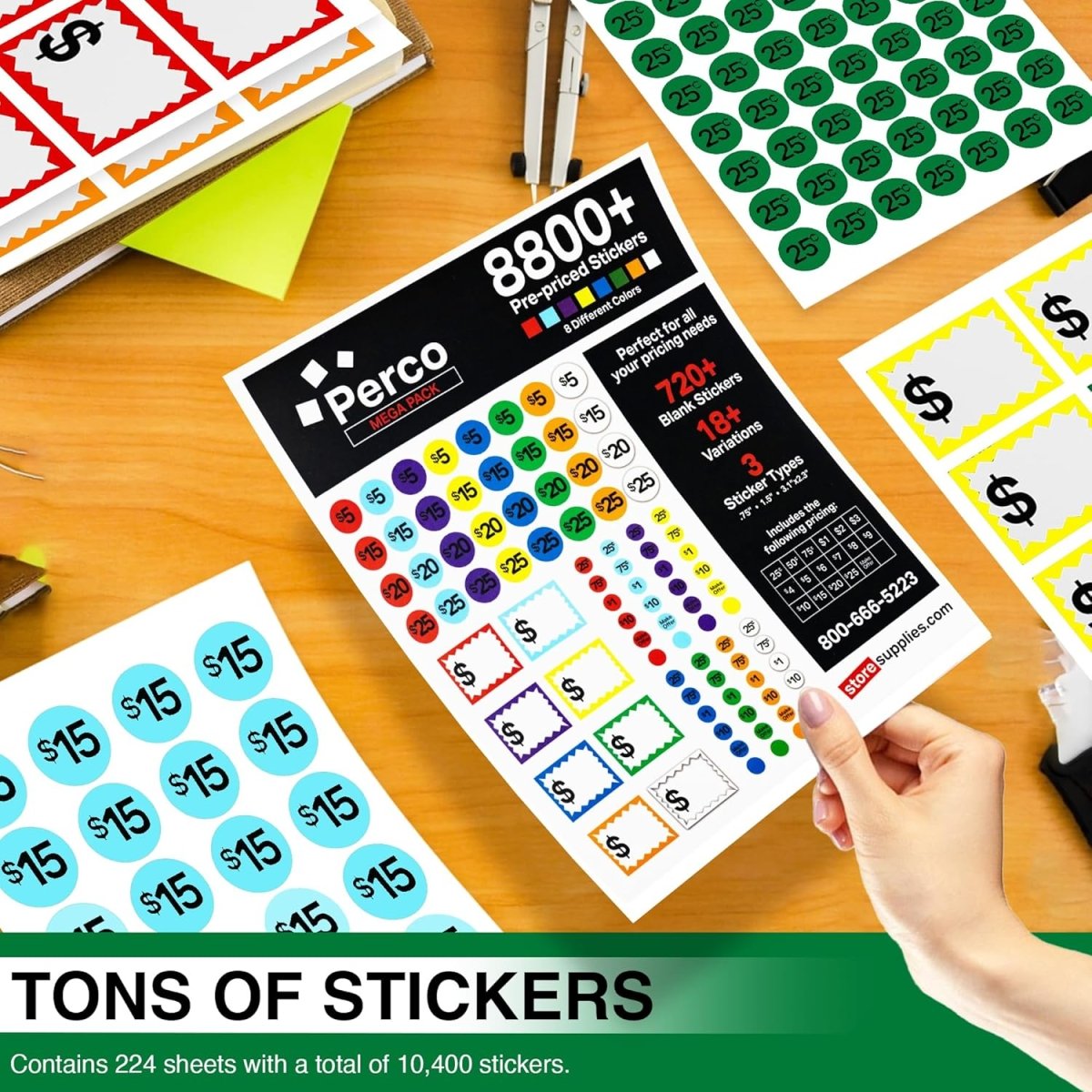 Garage Sale Stickers - Store Supplies