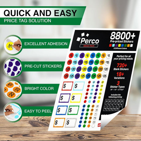 Garage Sale Stickers - Store Supplies