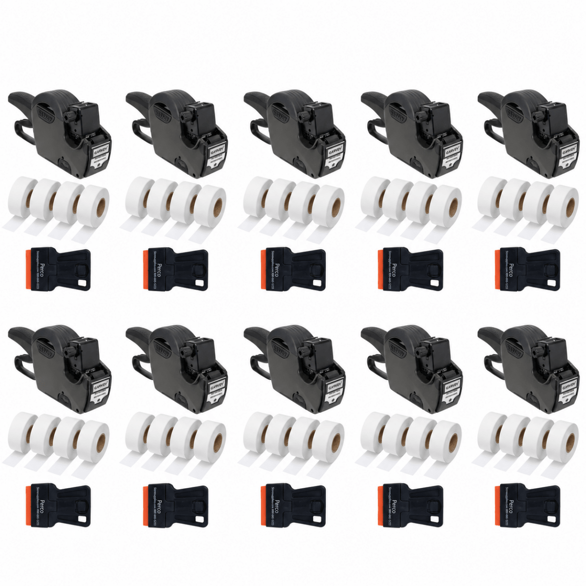 Garvey 18-6 Price Labeler Kit - Labels, Inkers, and Scraper included. - 10