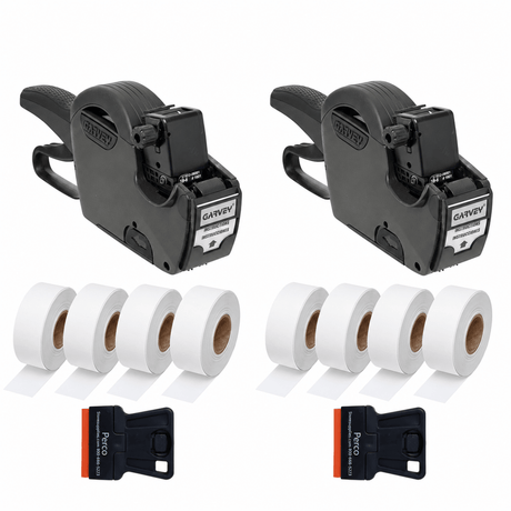 Garvey 18-6 Price Labeler Kit - Labels, Inkers, and Scraper included. - 2