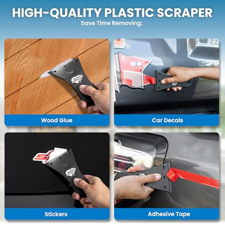 Glue Gone 10 oz Adhesive Remover - Works on Wood, Plastic, Glass, Metal, and Other Surfaces - Store Supplies