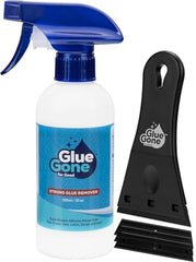 Glue Gone 10 oz Adhesive Remover - Works on Wood, Plastic, Glass, Metal, and Other Surfaces