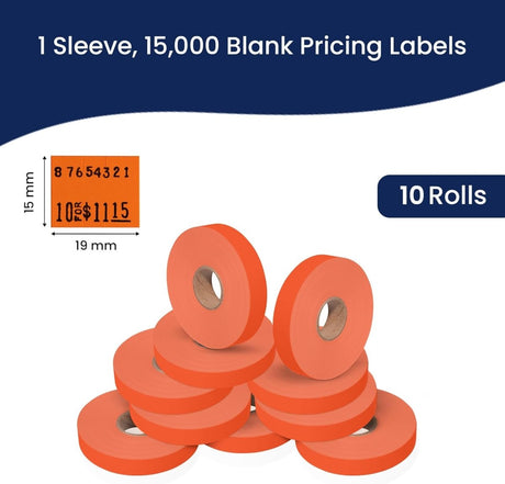 Labels for Monarch 1115 - Store Supplies