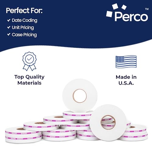 Monarch 1110 Reverse Print Labels - Store Supplies