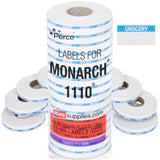 Monarch 1110 Reverse Print Labels - Store Supplies