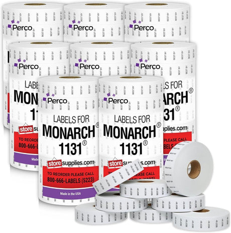 Monarch 1131 Labels - "Best By" - Store Supplies