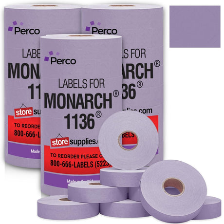Monarch 1136 Labels - Store Supplies