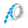 Perco 1 - Inch Round Circle Dot Sticker Labels – Easy Peel Perforation – Made in USA - Light Blue