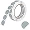 Perco 1 - Inch Round Circle Dot Sticker Labels with Removable Adhesive - Store Supplies