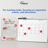 Perco 1 - Inch Round Circle Dot Sticker Labels – Easy Peel Perforation – Made in USA - Red 3