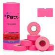 Perco 1 Line - Blank Price and Date labeler Labels for Perco Lite, X, Plus and Pro 1 Line Price and Date Labeler (Copy) - Fluorescent Pink 1 Sleeve / 8 Rolls / 8000 Blank Pricing Labels