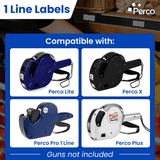 Perco 1 Line Labels - Store Supplies