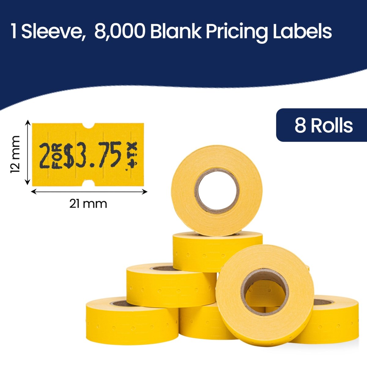 Perco 1 Line Labels - Store Supplies