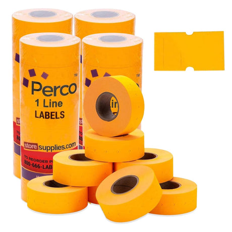Perco 1 Line Labels - Store Supplies