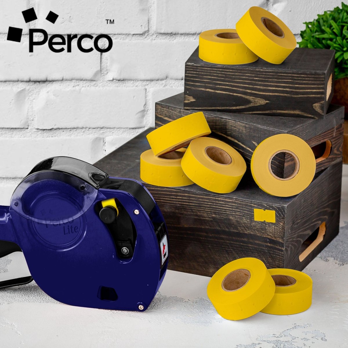 Perco 1 Line Labels - Store Supplies