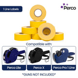 Perco 1 Line Labels - Store Supplies