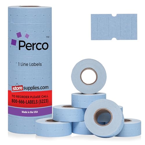 Perco 1 Line Labels - Store Supplies