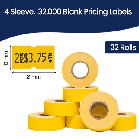 Perco 1 Line Labels - Store Supplies