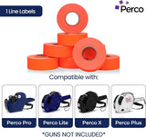 Perco 1 Line Labels - Store Supplies