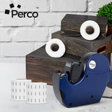 Perco 1 Line Labels - Date Labels - USE BY Case of 10 Sleeves / 80 Rolls / 80000 Blank Date Labels