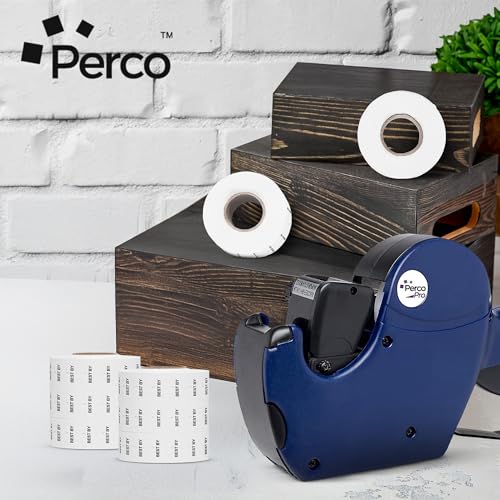 Perco 1 Line Labels - Date Labels - BEST BY 1 Sleeve / 8 Rolls / 8000 Blank Date Labels